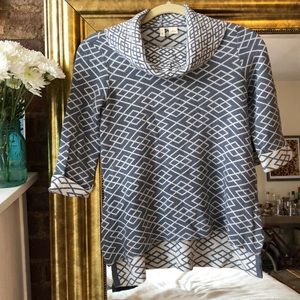 Anthropologie (Moth) Sweater/ Grey Cowl Neck/ XXS
